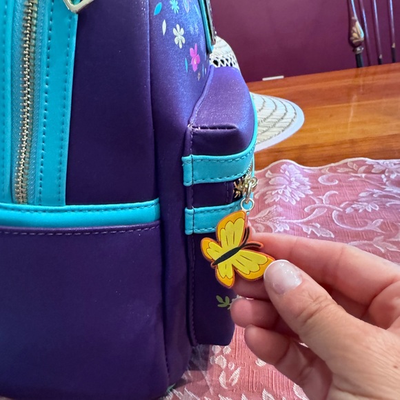 Loungefly Disney Mirabel Encanto Backpack! Perfect for Communicore opening! BNWT - Picture 5 of 5